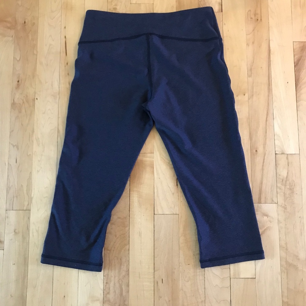 Dark Grey Zella Crop Leggings - Picture 2 of 5